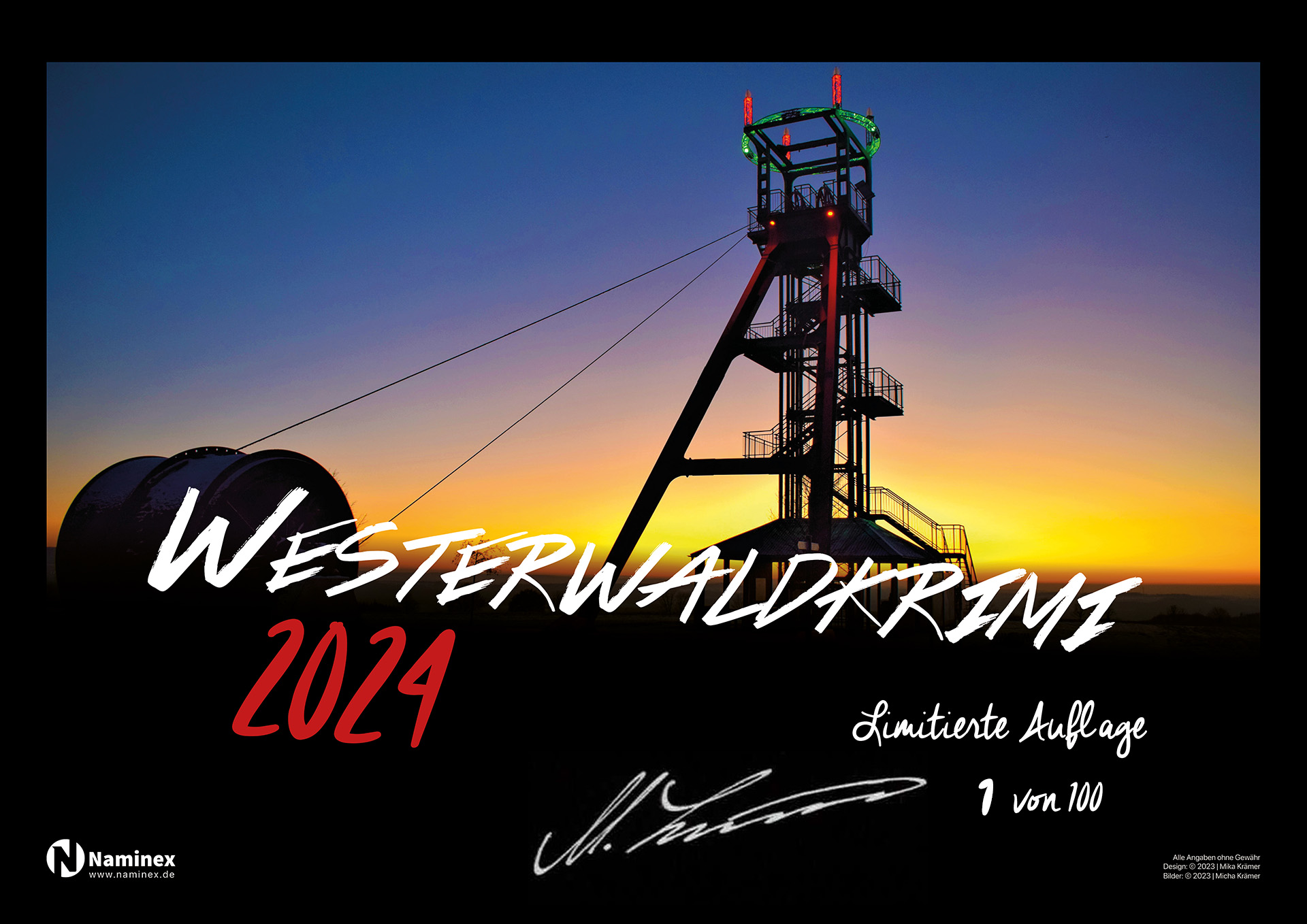 Westerwaldkrimi Kalender 2024 - Limitierte Auflage